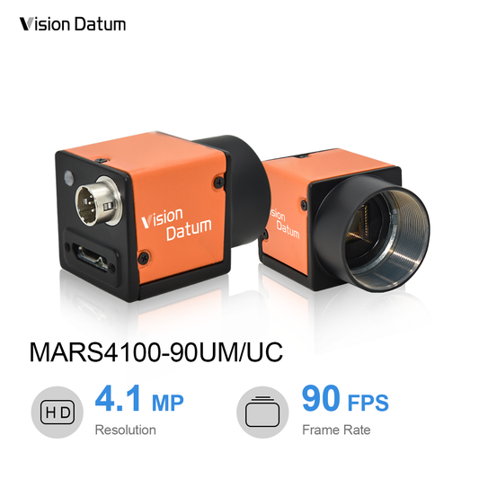 Промышленная CMOS-камера с глобальным затвором, 4,1 МП, 90 кадров в секунду, USB3