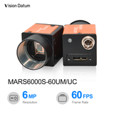 6MP 60FPS IMX178  1/1.8" USB3.0 Industrial Vison Camera