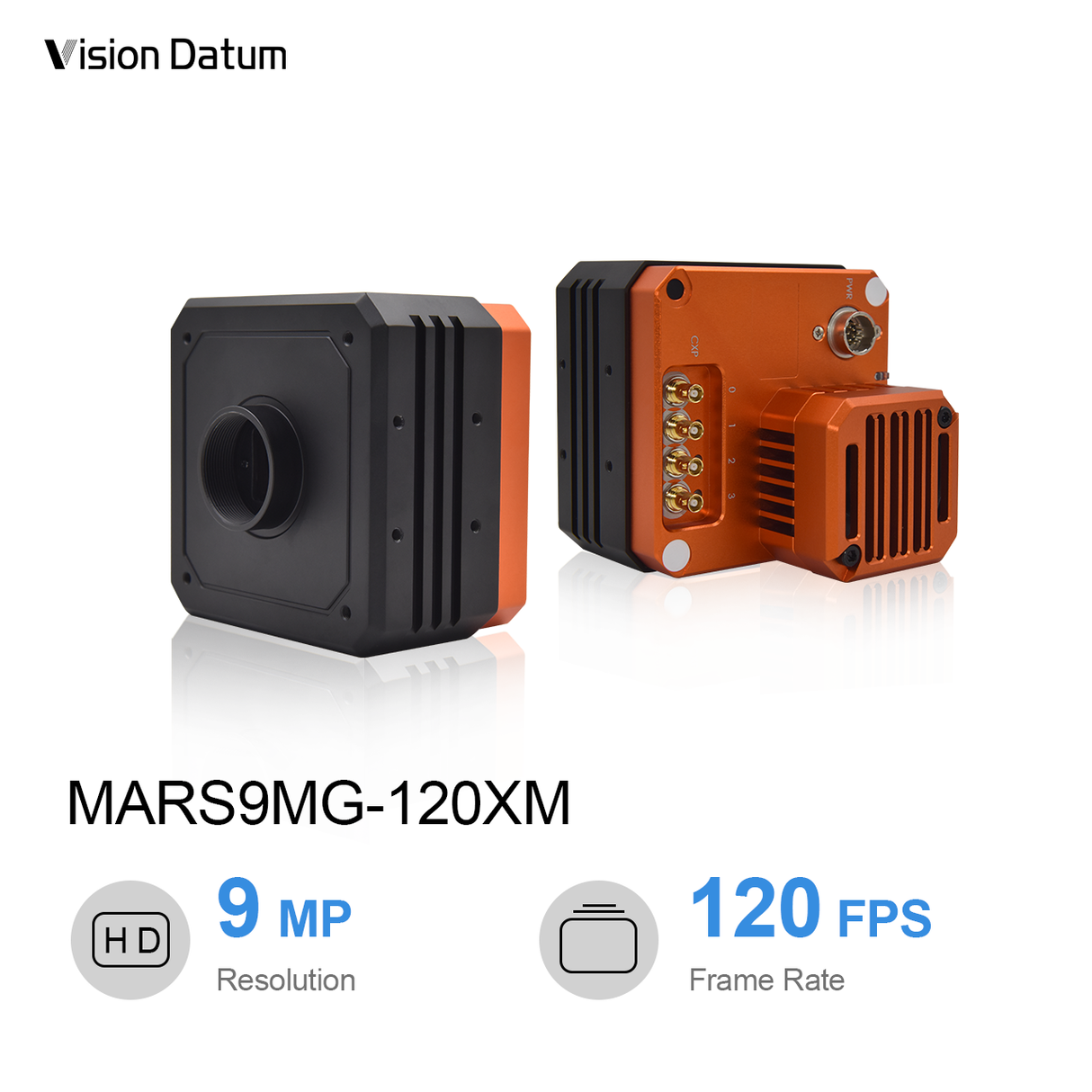 9MP GMAX2509 120fps CoaXPress Area Scan Camera