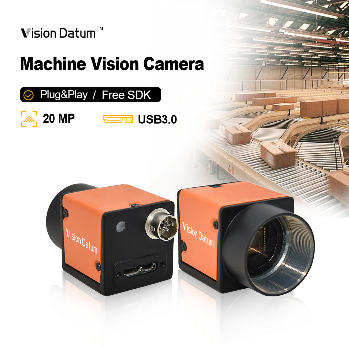 IMX183 20MP CMOS Rolling Shutter Camera - Vision Datum