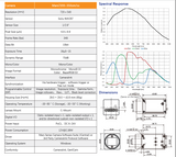 0.4MP IMX287 349FPS CameraLink Global Shutter Area Scan Camera Mars720S-350cm/cc - Vision Datum