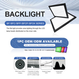 Rétroéclairage plat inférieur Série BF 