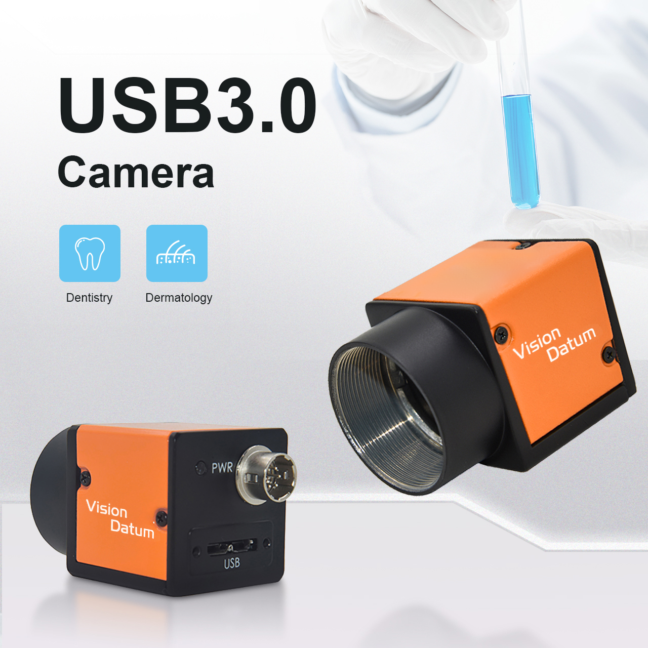 High Speed 0.4MP 438FPS CMOS Global Shutter Machine Camera
