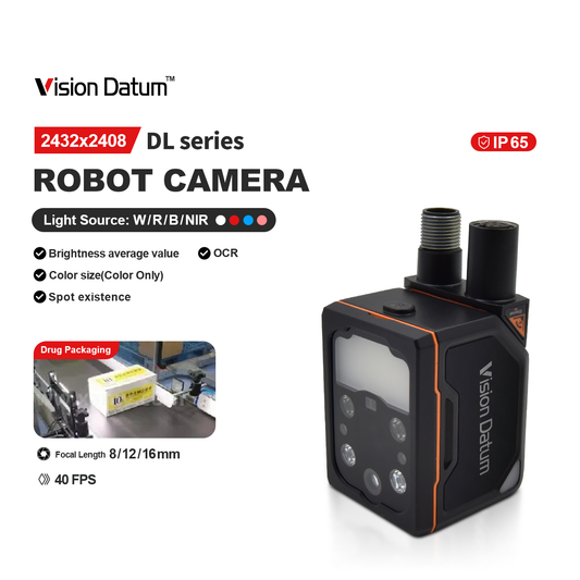 4.1MP 30FPS Code Reading Deep Learning Smart Camera