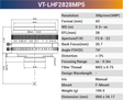VT-LHF/T-MP5 5MP Large Format F/T Mount Lens for 4K Line Scan Cameras - Vision Datum