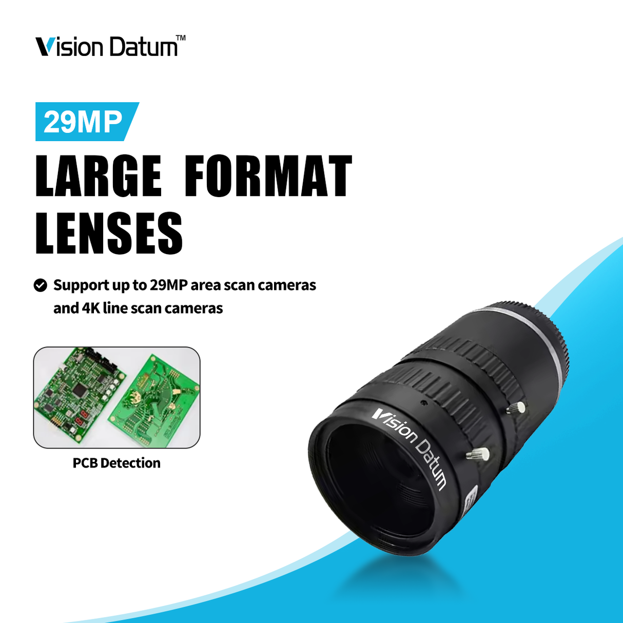 VT-LEMF-MP29 29MP F-Mount High Resolution Lens
