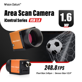 Caméra à balayage de zone CMOS USB 3.0 1,6 MP 250 FPS IMX273 