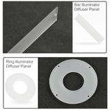 Bar Illuminator Diffuser Plate for Machine Vision LED Lighting - Vision Datum