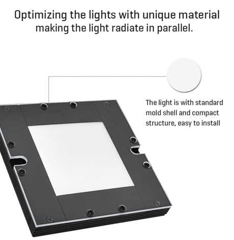 Bottom Flat Parallel Backlight BFP Series - Vision Datum