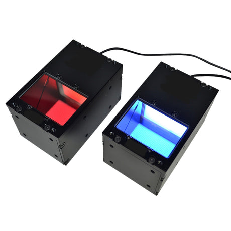 Coaxial machine vision illumination for shadow-free reflective surface inspection