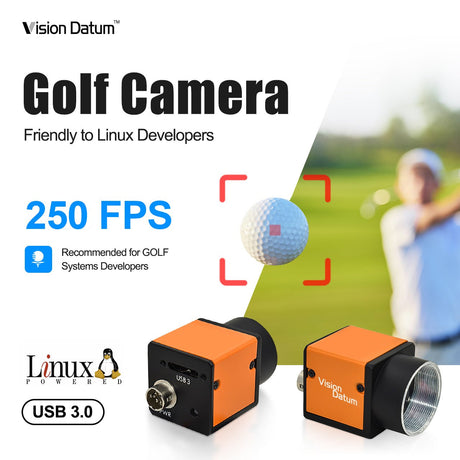 Compact 1.6MP USB3 industrial camera with four-side mounting support for flexible system integration
