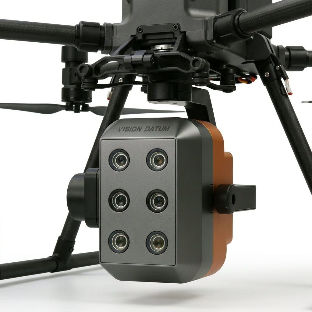iRx4T multispectral camera integrated with DJI M300 and M350 RTK UAV platforms for remote sensing missions