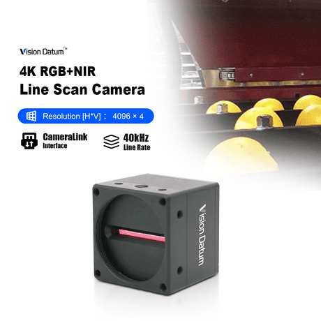 GAL 4K-40CCNIR 4k 40KHz Line Scan RGB Near Infrared Camera For Defect Detection - Vision Datum