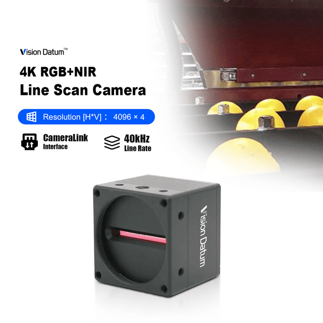 GAL 4K-40CCNIR 4k 40KHz Line Scan RGB Near Infrared Camera For Defect Detection - Vision Datum