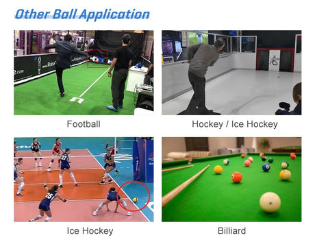 High Speed 0.3MP 815FPS USB3.0 Area Scan Camera for Golf Swing Ball Trajectory Analysis - Vision Datum