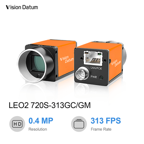 High Speed 0.4MP 313FPS Motion Capture Global Shutter Camera - Vision Datum