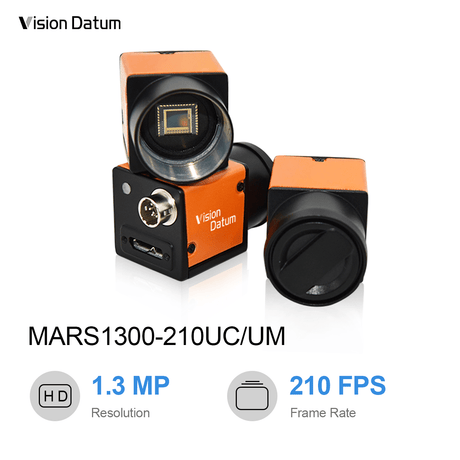 High Speed 1.3MP 210FPS CMOS Machine Vision Camera - Vision Datum