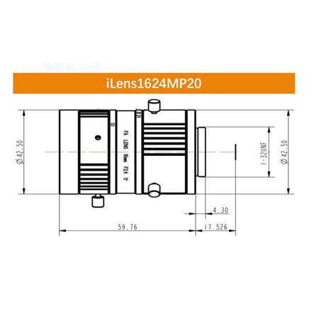 iCentral 1.1" 20MP C-Mount Industrial Machine Vision Lenses - Vision Datum