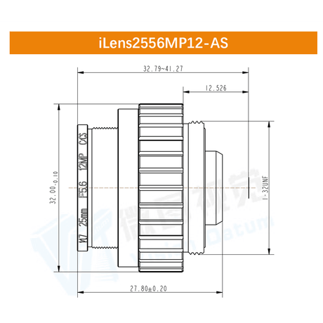 iCentral 1/1.7" 12MP C-Mount Anti-Shock Industrial Machine Vision Lenses - Vision Datum