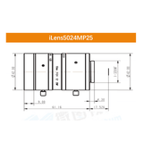 iCentral 1.2" 25MP C-Mount Low Distortion Industrial Machine Vision Lenses - Vision Datum