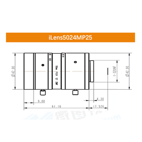 iCentral 1.2" 25MP C-Mount Low Distortion Industrial Machine Vision Lenses - Vision Datum