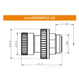iCentral 2/3" 10MP C-Mount Anti-Shock Industrial Machine Vision Lenses - Vision Datum