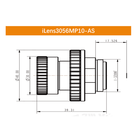 iCentral 2/3" 10MP C-Mount Anti-Shock Industrial Machine Vision Lenses - Vision Datum