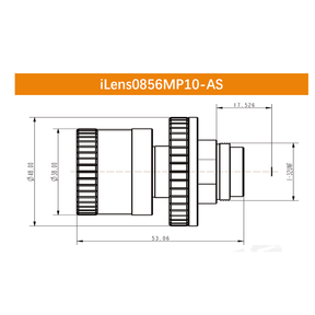 iCentral 2/3" 10MP C-Mount Anti-Shock Industrial Machine Vision Lenses - Vision Datum