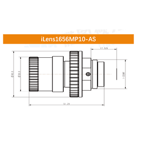 iCentral 2/3" 10MP C-Mount Anti-Shock Industrial Machine Vision Lenses - Vision Datum