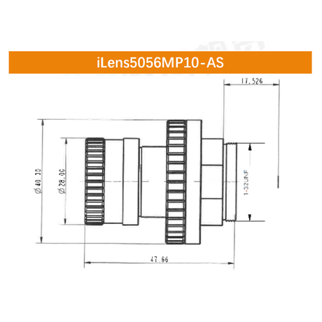 iCentral 2/3" 10MP C-Mount Anti-Shock Industrial Machine Vision Lenses - Vision Datum