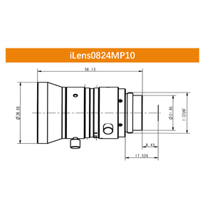 iCentral 2/3" 10MP C-Mount Optical Industrial Machine Vision Lenses - Vision Datum