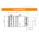 iCentral 2/3" 10MP C-Mount Optical Industrial Machine Vision Lenses - Vision Datum