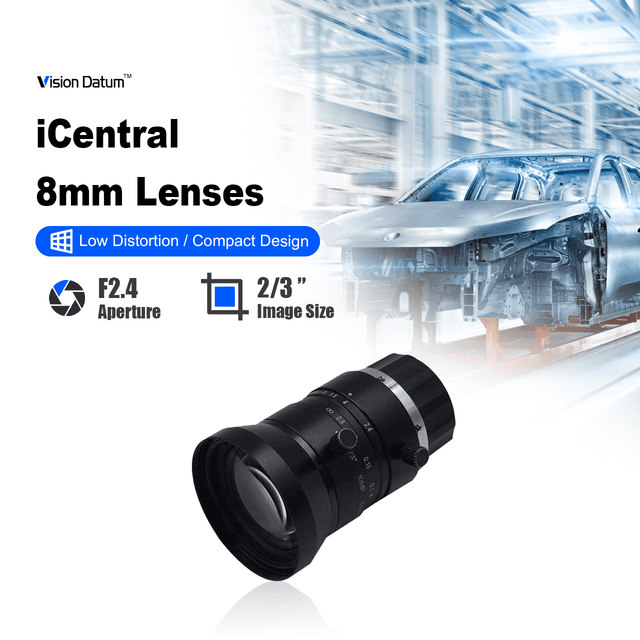iCentral 2/3" 6MP C-Mount Industrial Machine Vision Lenses - Vision Datum