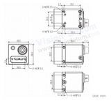 IMX178 6MP 60FPS 2.4μm 1/1.8" Rolling Shutter Camera iCt90M/CU60A-Pro - Vision Datum