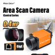 IMX297 0.4MP 123FPS GigE global shutter industrial camera for machine vision
