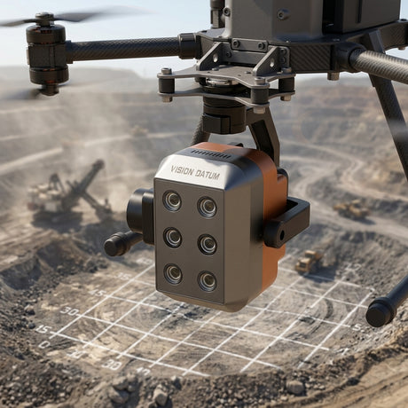 iRx4T drone camera combining multispectral bands and RGB imaging for environmental and vegetation analysis