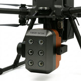 iRx4TL multispectral and thermal UAV camera integrated with DJI M300 and M350 RTK drone platforms for professional aerial imaging
