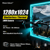 iVaS-1280LW-SL 1280x1024 Shutterless LWIR Thermal Camera for UAV - Vision Datum