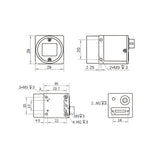 LEO2 1440S-250UC/UM 250FPS IMX273 1.6MP 3.45 μm 1/2.9" USB 3.0 Global Shutter Camera - Vision Datum