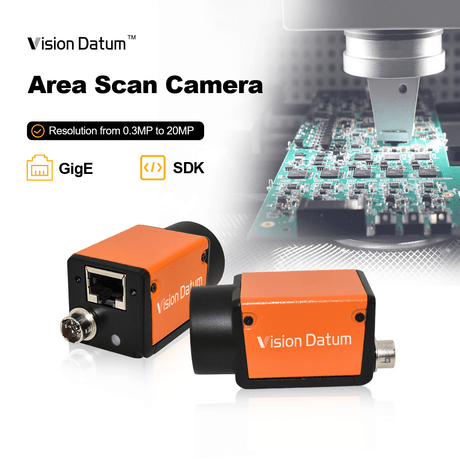 Newly upgraded 5MP 36fps IMX264 GigE Vision Global Shutter Area Scan Camera iCt90M/CG50A-Pro - Vision Datum