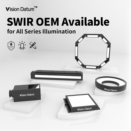 OEM SWIR Light – Line, Ring, Backlight & Coaxial Illumination for Industrial & Scientific Imaging - Vision Datum