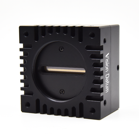 Four-line RGB and near infrared multispectral machine vision imaging