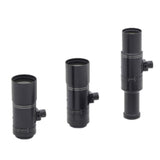 Visible-SWIR telecentric lens used for semiconductor wafer inspection and precision measurement applications