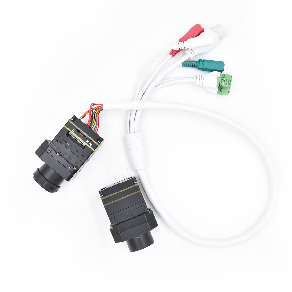 Thermal camera for temperature measurement from -20C to 650C