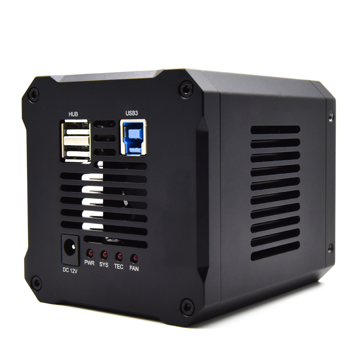 High-sensitivity UV camera featuring GLUX1605BSI sensor for fluorescence imaging and precision inspection