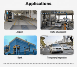 UVSS Line Scan Under Vehicle Scanning System Mobile Car Inspection Scanner Number Plate Recognition for Security Checking - Vision Datum