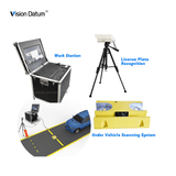 UVSS Line Scan Under Vehicle Scanning System Mobile Car Inspection Scanner Number Plate Recognition for Security Checking - Vision Datum