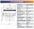 VT-LHF/T-MP5 5MP Large Format F/T Mount Lens for 4K Line Scan Cameras - Vision Datum