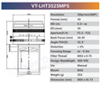 VT-LHF/T-MP5 5MP Large Format F/T Mount Lens for 4K Line Scan Cameras - Vision Datum