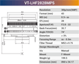 VT-LHF/T-MP5 5MP Large Format F/T Mount Lens for 4K Line Scan Cameras - Vision Datum